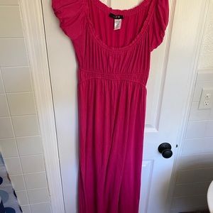 Maxi dress sz med  fascia color